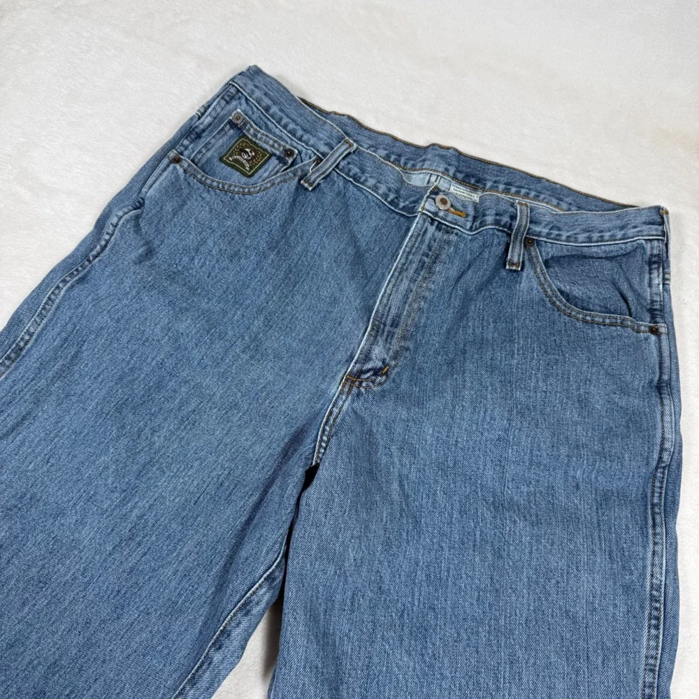 Cinch Mens Jeans 38x30 Blue Denim‎ Relaxed Fit Straight Leg Workwear Pants